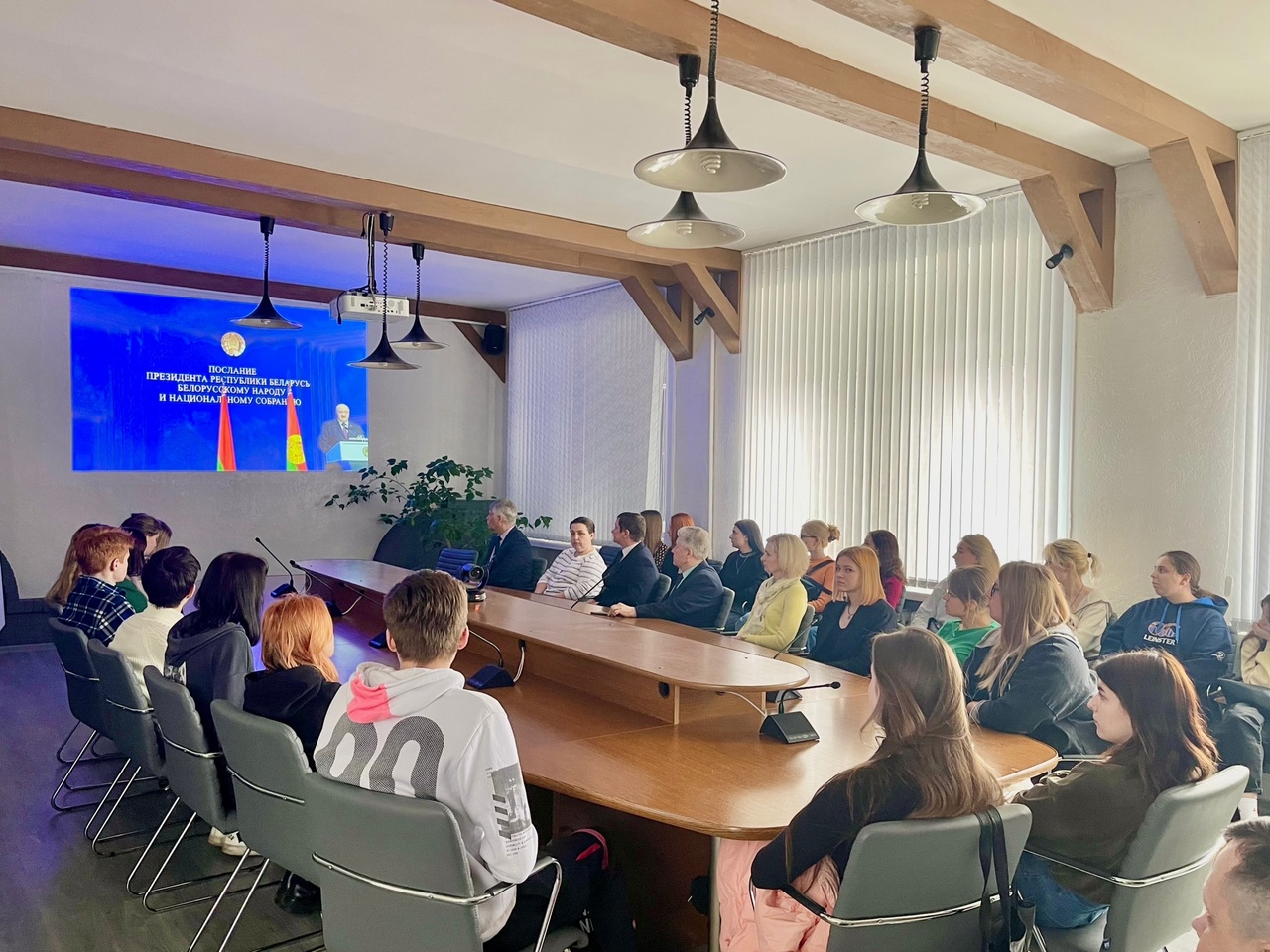 Послание Президента Беларуси Александра Лукашенко белорусскому народу и Национальному собранию