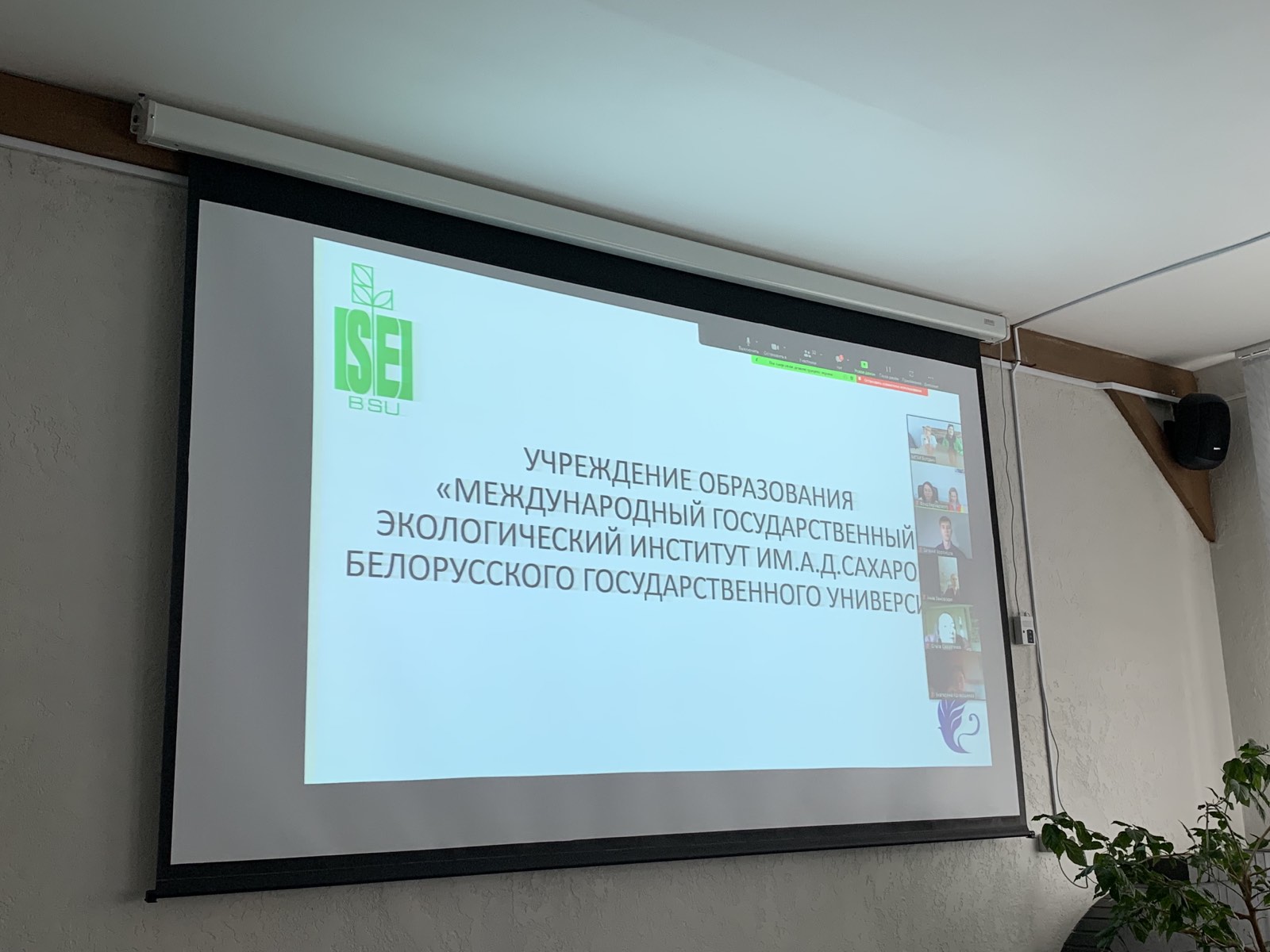 Представители института приняли участие в вебинаре Фонда Вернадского