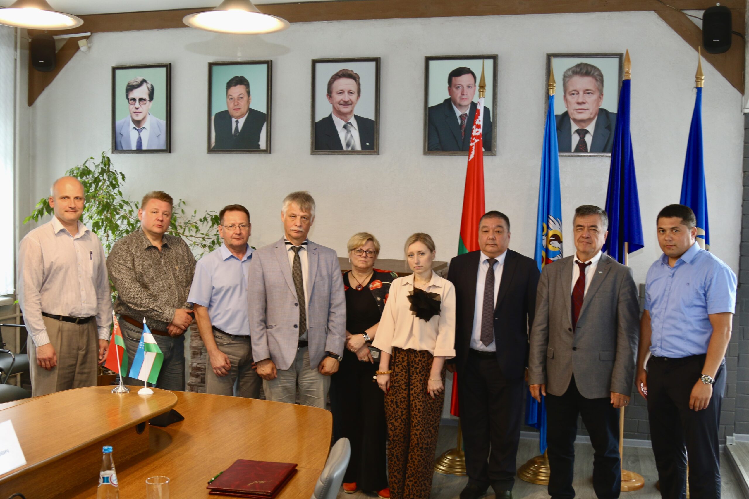 ВСТРЕЧА АДМИНИСТРАЦИИ ИНСТИТУТА С РУКОВОДСТВОМ УЧРЕЖДЕНИЯ ОБРАЗОВАНИЯ «УНИВЕРСИТЕТ АЛЬФРАГАНУС»