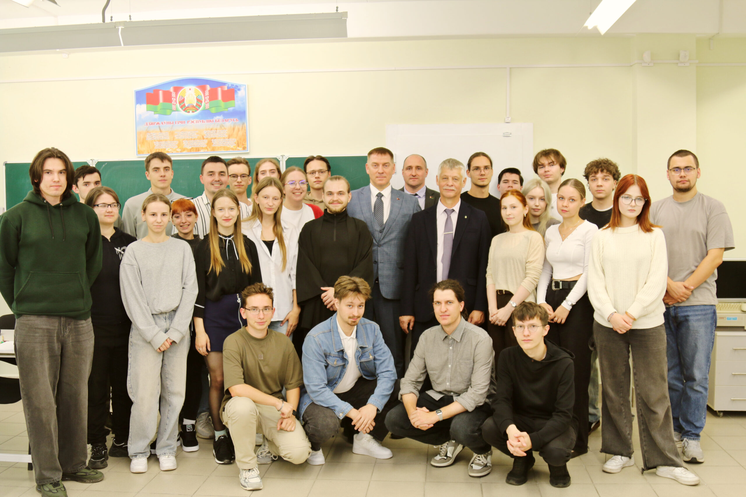 Визит руководства РУП «Белорусская атомная электростанция» состоялся в МГЭИ им.А.Д.Сахарова БГУ