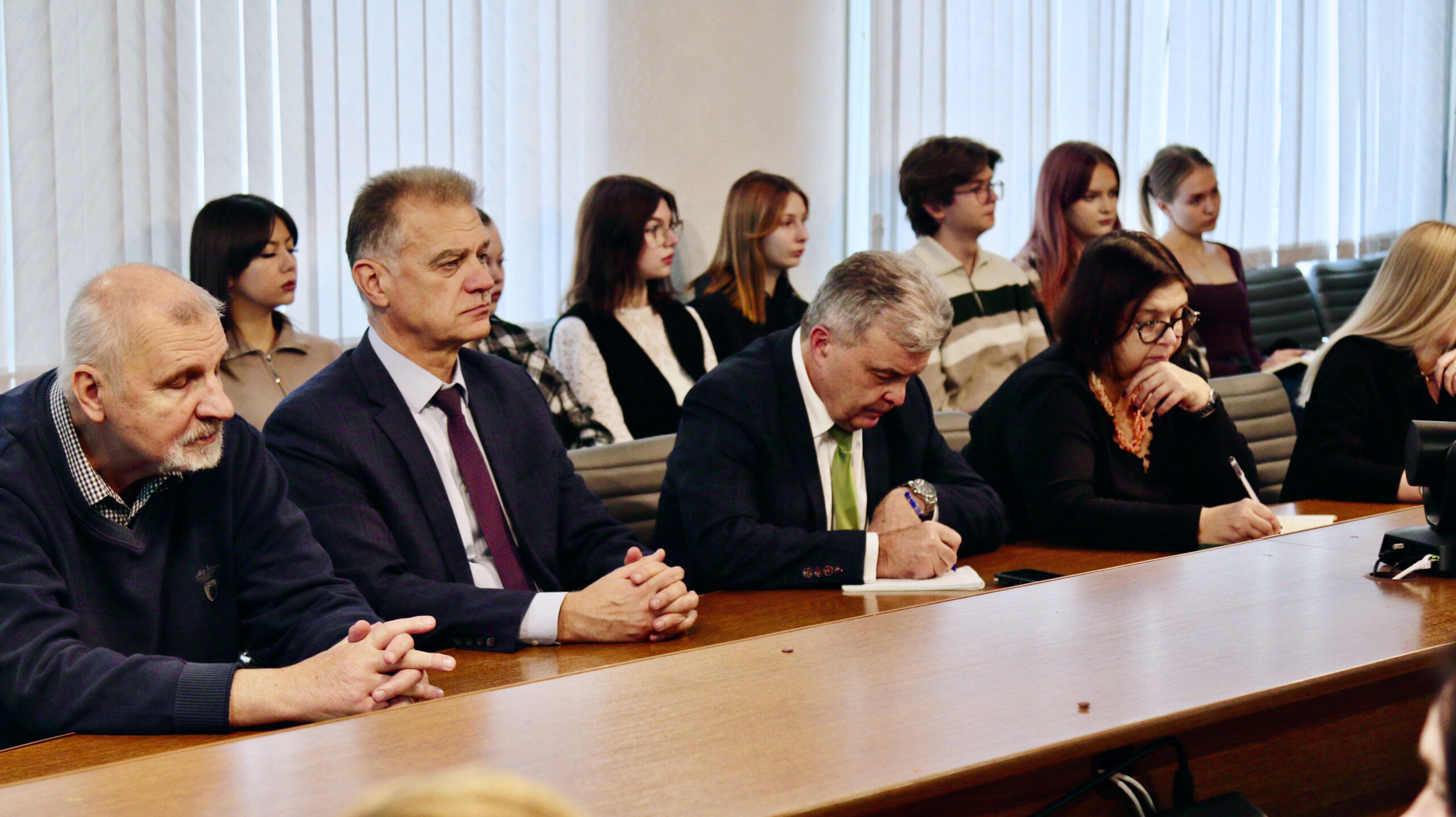 Заседание Совета института состоялось в МГЭИ им.А.Д.Сахарова БГУ